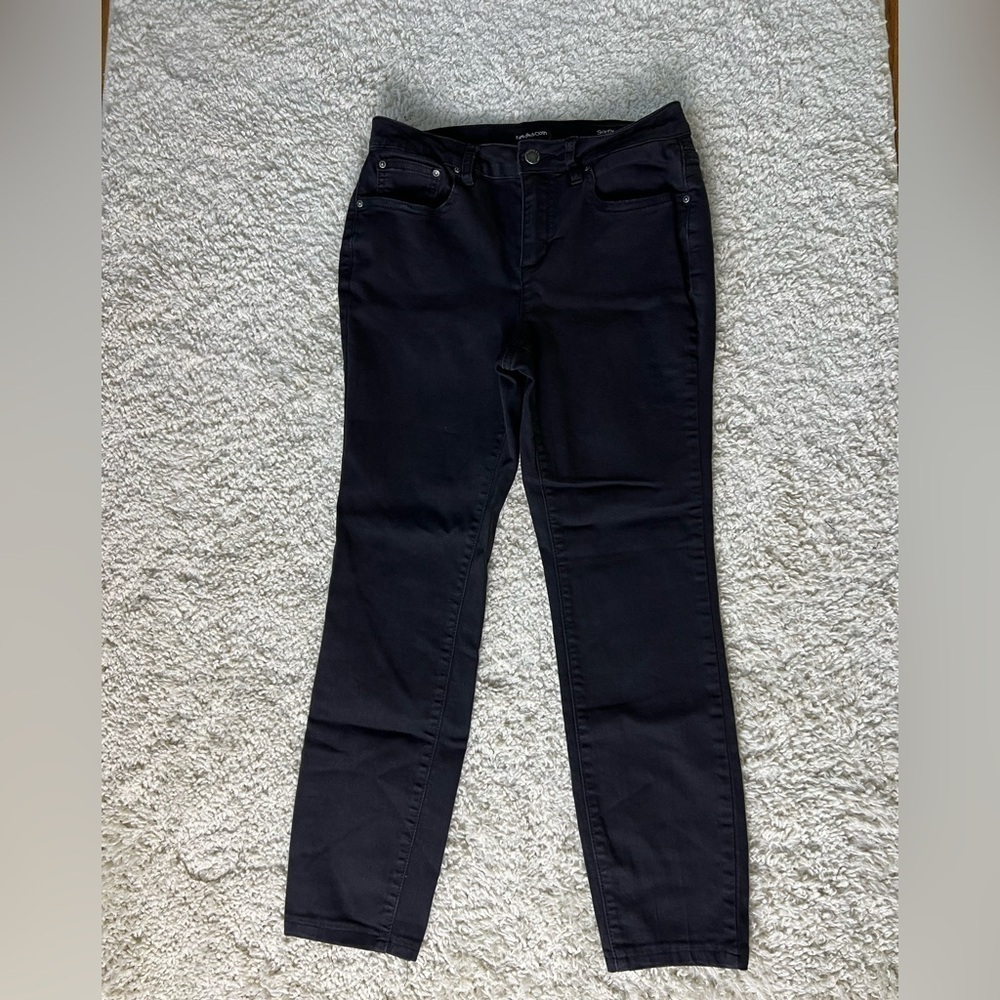 Women's Size 8 Needle & Cloth Skinny Ankle Black Jeans - Picture 1 of 5